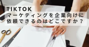 SNS 代行企業 評判 SNS 代行企業 おすすめ SNS 代行企業 ランキング SNS　代行企業 六本木 SNS　代行企業 AItiktok-marketing-company-for-business